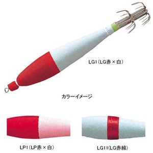 DUEL(デュエル) 浮スッテカン蛍夜光布巻 M2 4.0号 LG11 A1056 1枚目