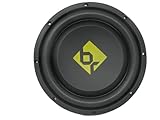 Bass Rockers BRSW10D4 10" 800 Watt Max Power Dual 4 Ohm Shallow Mount Car Subwoofer | High Powered C