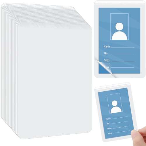 AmazingSpark 50 Pcs Matte Self Adhesive Laminating Pouches