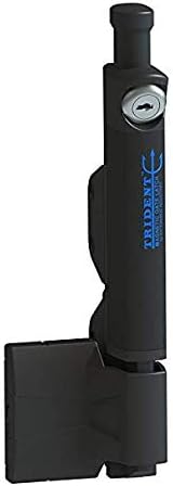 Nationwide Industries - 10" Trident Pool Latch Keyed Alike (Black) TRIDENT-10-BK-KA