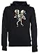 Boxe Jumeaux - Squelette Unisexe Homme Femme Sweat À Capuche Noir Unisex Men's Women's Hoodie Black L