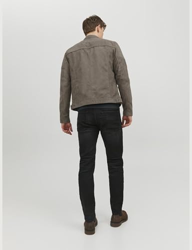 Image of JACK & JONES Male Faux Suede Jacket Faux Suede Jacket