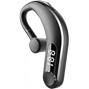 ARTSZY Draadloze oordopjes, draadloze hoofdtelefoon Bluetooth in-ear snellaadkas ingebouwde microfoon HI-F ruis annulering waterdicht for sport