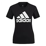 Tejido transpirable adidas GL0722 W BL T T-Shirt Women\'s Black/White L