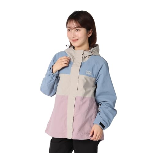 クリフメイヤー（KRIFF MAYER） アウター 撥水シェル ジャケット 2414417LX:73:L/BLUE ブルー くすみカラー（ブルー×ピンク/Ｓ/Lady's）