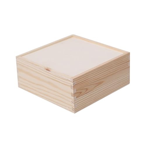 2Zbgؐ[{bNX fpȃEFfBOLfB{bNX A[g  DIY D J[hp 18x18x8 cm ؂̐F