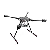 JeeFly ZD550/ZD650 Carbon Fiber Quadcopter Frame Drone Frame Kit 550mm/650mm Wheelbase Heavy-Lift Drone Chassis with Landing Gear (ZD650)