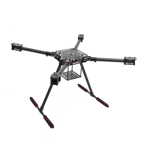 JeeFly ZD550/ZD650 Carbon Fiber Quadcopter Frame Drone Frame Kit 550mm/650mm Wheelbase Heavy-Lift Drone Chassis with Landing Gear (ZD650)