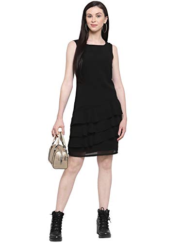 Image of Women's Georgette Bodycon Mini Dress