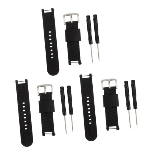 Bracelet de sport toile pour montre connectée BESTonZON 3 pièces