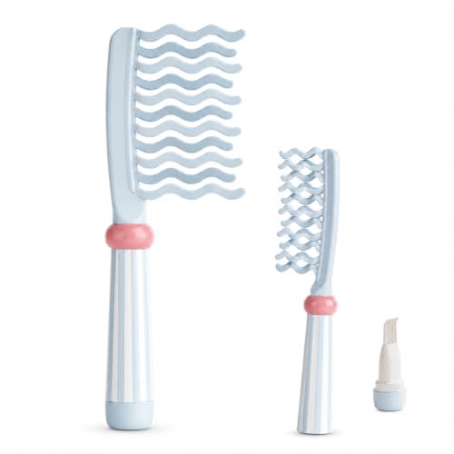 Peine de dientes anchos para cabello rizado miniatura 1