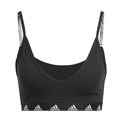 Brassière en coton adidas noir XX-Large C soutien-gorge de sport confortable