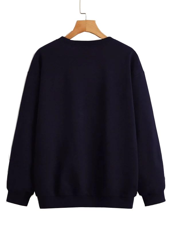 Image of SXV 'Los Angeles California' Printed Cool Aesthetic Drop Shoulder Oversized Sweatshirt