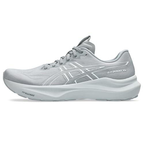 ASICS Men's GT-2000 14 Running Shoes, 15, Gravel/White