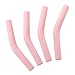 Bonsicoky 12 Pcs Food Grade Silicone Straw Tips - Soft Reusable Straw Covers Fit for 8mm/0.31