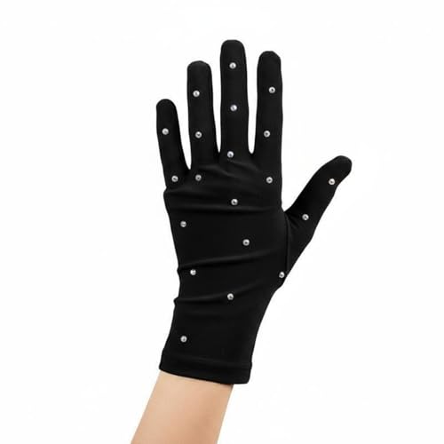 Guantes de patinaje artístico Amagogo color negro talla S repelentes al agua para ensayos