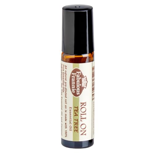 Fabulous Frannie Tea Tree Essential Oil Roll-On Made with Pure Essential Oils 10ml