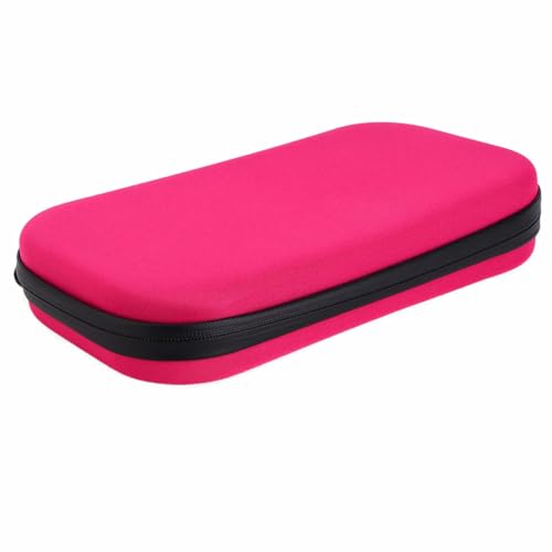 Operitacx Estuche Protector para Auscultador Fetal de Eva Diseño de Malla y Correa Portátil, Resistente a Salpicaduras y Fácil Almacenamiento para Accesorios de Embarazo
