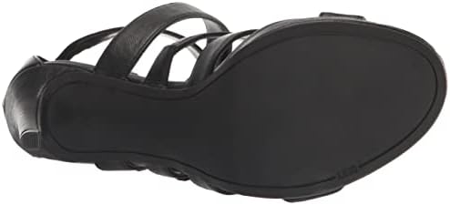 DKNY Women's Essential Open Toe Fashion Pump Heel Sandal Heeled, Black, 6 | Image 3