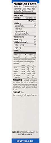 Krusteaz Traditional Light & Flaky Pie Crust Mix, 20 OZ (Pack of 6)