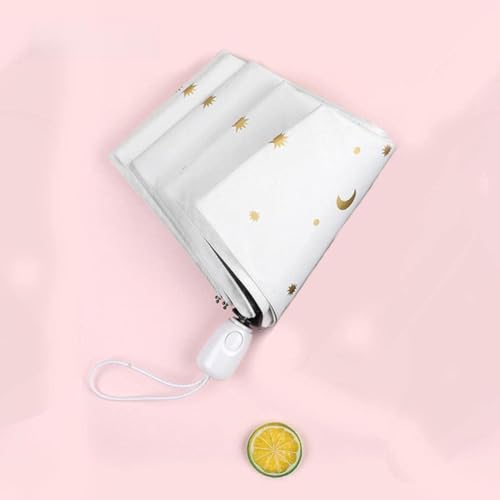 Parapluie sun-screen femmes de poche idéal pour terrasses et balades urbaines