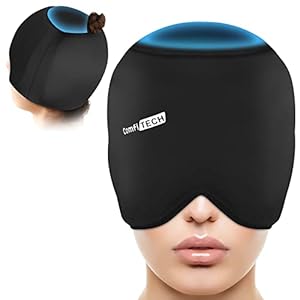 ComfiTECH Head Ice Wrap Medium Black