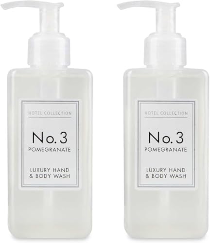 Image of Hotel Collection - Aldi | No. 3 Pomegranate | Luxury Hand & Body Wash | 250mL×2 [TWIN PACK]
