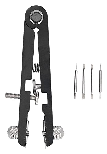 Federbarzzangen Standard Federstange Entfernen von Werkzeugsatz for Uhrenbandentfernung, Anpassen von Uhrenbändern, Federstangen DIY. Mechanische Werkzeuge (Farbe : Black) Cover
