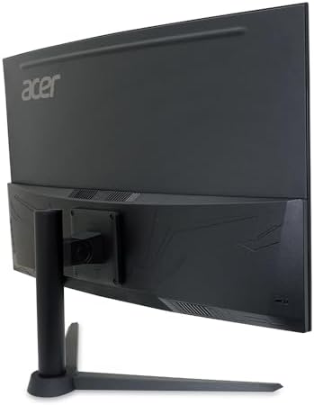 Acer XZ320QU S3bmiiphx 31.5" 2K QHD | 2560 x 1440 | Curved Gaming Monitor | 180Hz Refresh | 1ms Response Time | 100,000,000:1 Contrast Ratio - 3