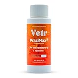 Liquid Intestinal Support for Dogs and Cats with Vetr PraziMax - Targets Tapeworms - 60mL Bottle with Dropper - Roasted Chicken Flavor