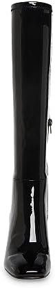 Madden Girl Women's Winsloww Fashion Boot, Black Patent, 7.5 | Image 1