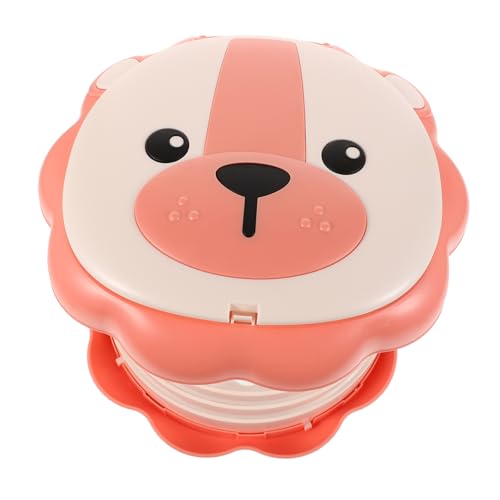 Milisten Portable Potty Training Seat Boys and Girls Travel Folding Toilet Seat Boys Girls Training Lion Design for Camping Indoor Outdoor