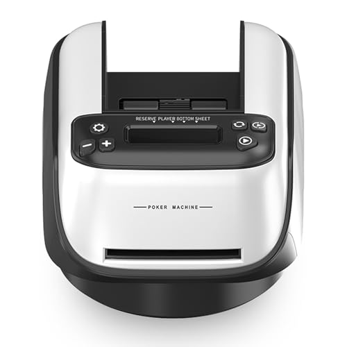 Distributeur de cartes électrique avec mélangeur rotatif automatique et durable
