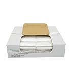 TYPLASTICS Trash Can Liners Bag - Wholesale 1000 Count Garbage Bags on Perforated Roll 7-10 Gallon Multipurpose for Office Bathrooms Business Home Commerical and Industrial 24' X 24' X 5 Mic