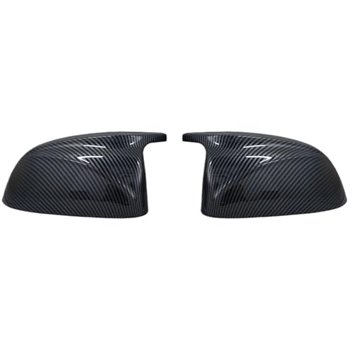 Couvercle de rétroviseur pour BMW X3 G01 X4 X5 X6 X7 style carbone noir