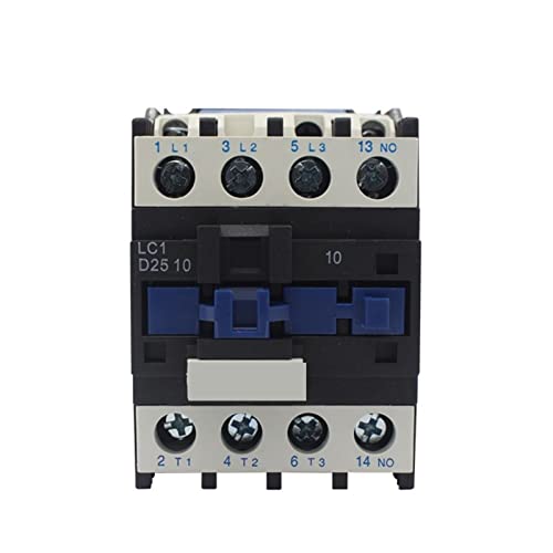 Contacteur AC LC1-D25 25A triphasé pour fixation sur rail Din