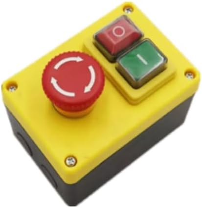 Eawfgtuw Electromagnetic Pushbutton Switch 16A 250V No-Volt-Release ...