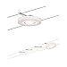 Produktbild Paulmann 501.09 Seilsystem DiscLED1 Set erweiterbar Tageslichtweiß 4x4W Satin Dimmbar Tunable white LED 50109 Seilleuchte Hängeleuchte