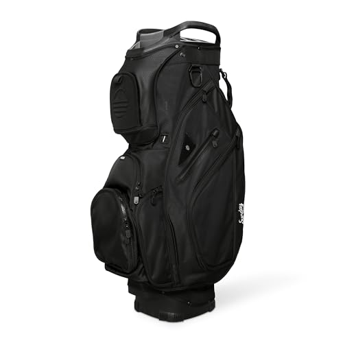 Sunday Golf Bag Big Rig Große Golftasche Ultraleichte 14-Wege-Trennwagen-Tasche mit 12 Taschen, Regenschutz und stabilem Boden - Ideal für Trolleys oder...
