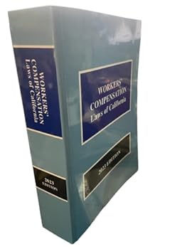 Paperback Workers' Compensation Laws of California 2023 Edition Book