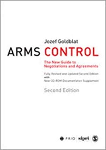 Arms Control: The New Guide to Negotiations and Agreements with New CD-ROM Supplement (International Peace Research Institute, Oslo, 258)