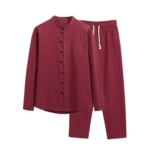 Chemises en coton et lin homme style chinois pour vos soirées d'été
