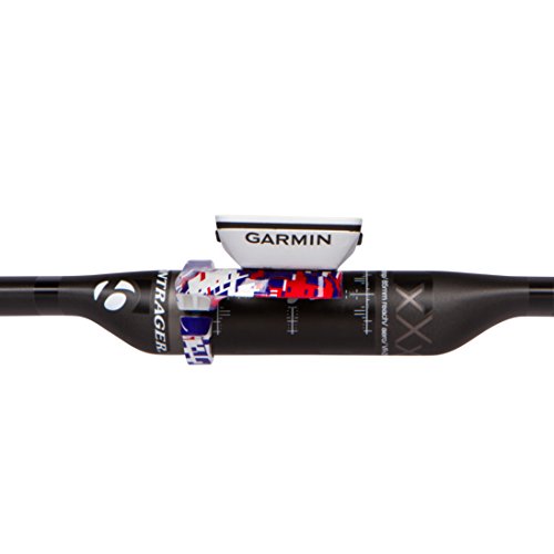 Image of KOM Cycling Garmin Bike Mount with Carbon Finish from Garmin Edge Mount Designed for Garmin Edge 530 and Garmin 830 and Other Garmin Models