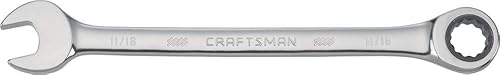 CRAFTSMAN Llave de trinquete, SAE, 1116 pulgadas, 72 dientes, 12 puntos (CMMT42566)