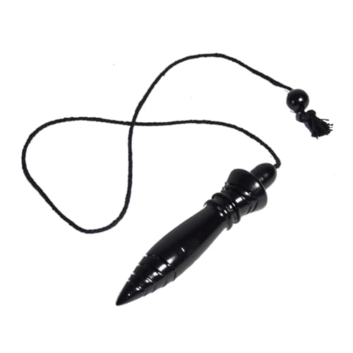 Pendule Thot buis noir contre les influences parasites avec son lest de 23g