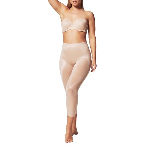 SPANX SPANXshape Invisible Capri, Champagne Beige - X-Large