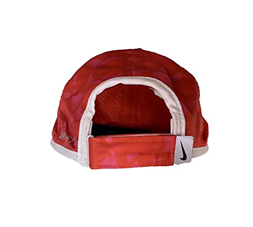 Nike Girl`s Aerobill Lightweight Strapback Printed Adjustable Baseball Cap Hat (Vivid Pink(1A2628-V12)/White, 2-4T) #TOP1