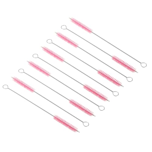 Cepillo para limpiar pitillos 10 piezas PATIKIL rosa