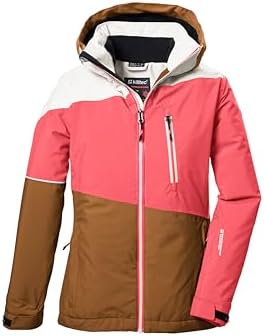 killtec KSW 331 Mädchen Skijacke Kapuzenjacke Funktionsjacke blau blau