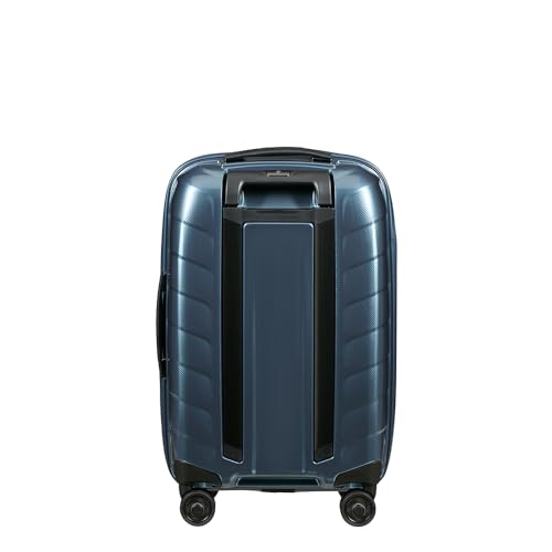 Samsonite Attrix valise 55cm bleu acier extensible 38L 44L Spinner S